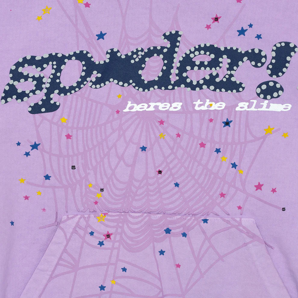 SPIDER Sp*der! Purple Hoodie