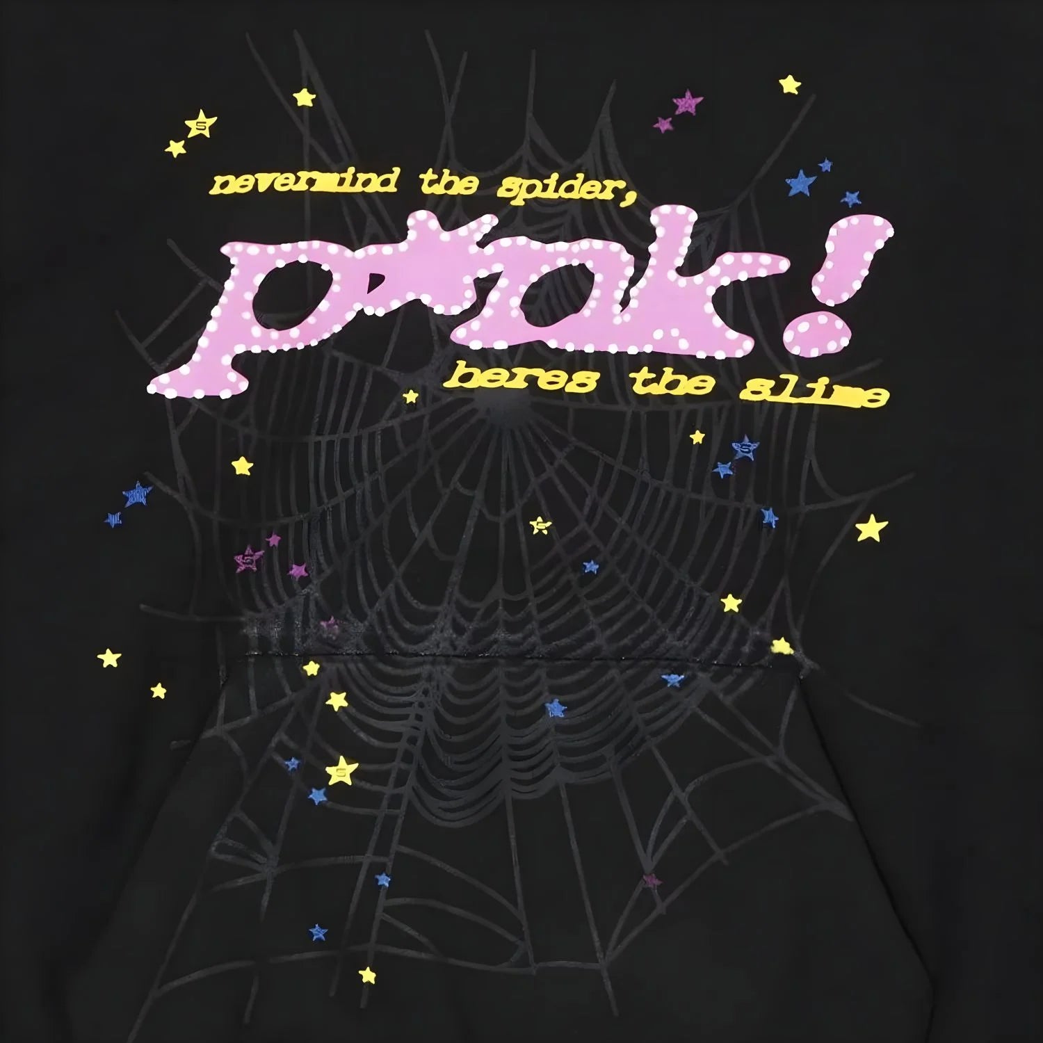 SPIDER P*ink Black Hoodie