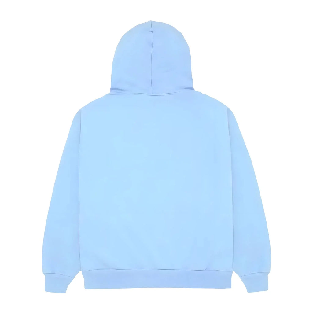 SPIDER Web Sky Blue Hoodie